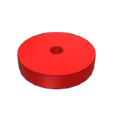 CE13 - Polyurethane shock absorbing material - Countersunk hole type - Length specified type
