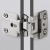 Special hinge for doors over 10 mm thick - Special hinge for doors over 10 mm thick