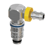 PTK - 90° Plug for push-lock hose