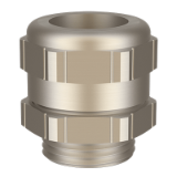 Uni-Dicht (erweitert) - Cable gland brass with extended clamping range, metric connecting thread