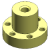 JFRM-JFLM-SG - High helix lead screw nuts with flange, made from iglidur® J