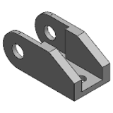 Mounting Brackets - Polymer - one-piece | One end pivoting