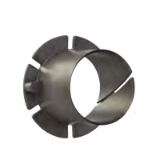 Split bearings - with anti-rotation feature, inch sizes