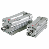 Series *A/19X000 + Mountings and Accessories - Compact cylinder, Magnetic piston, single acting