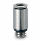 1242A - Straight adaptor (internal hex) inch O/D tube