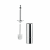 A37140 - Wall-mounted/free-standing toilet brush holder