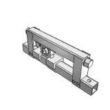 Take-up unit with the channel steel frame