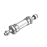 ISCD Circular double shaft forward adjustable cylinder