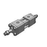 KP140HW/HLW - Standard-Hydraulikzylinder/Doppelstange