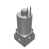 KT317 - Válvula solenoide de aire (válvula de retención de 3 puertos / puerto universal)
