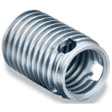 Ensat®-SBD - Thin walled threaded insert, self tapping cutting-bore - for application in metal