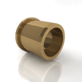 1274.1 - Demountable guide bushes with flange, bronze with solid lubricant