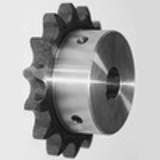 SB-Einfach-Kettenrad - 1“ x 17,02 mm, aus Stahl, für Rollenkette nach DIN 8187 - ISO 606
