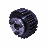 Steel, Spur Gears with bushing (SS_F)