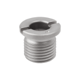 K1739 - Casquillos receptores de acero inoxidable para cilindro de posicionamiento, neumático
