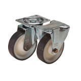 K1764 - Rodillos guía y ruedas fijas de chapa de acero estándar