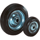 K1776 - Neumáticos macizos estándar sobre llantas de chapa de acero