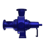 Sewatec Fig.0_Pump - Bomba com corpo de voluta instalada seca
