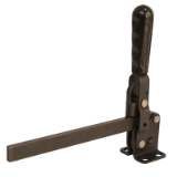 black_vertical_toggle_clamps_with_solid_arm