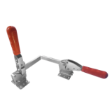 toggle clamps with solid arm