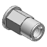 HC ROF 1.4570 - Blind-rivet nut, hexagon shank, type HC