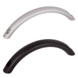 MAE-BOG-B-ALSW-ALEL - Arch handles made of aluminium, Form B