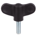 MAE-FLSCHR-KST-STVZ - Wing screws, Made from Thermoplast