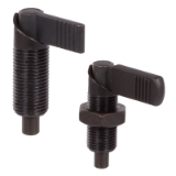MAE-RR-612-B-BK-ST - Cam-Action Indexing Plungers 612 Made from Steel, Version B und BK