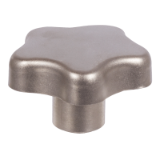 MAE-STGR-5334-RF - Star Knobs 5334 Stainless Steel, Version C and E