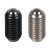 MAE-FDS-BWGL-KU-IS - Spring Plungers with moving Ball and Internal Hexagon, normal spring force