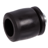 MAE-STRUDAE-TS-AXIAL-SOFT - Profile Dampers TS, Axial, Soft Damping, Material Co-Polyester Elastomer