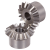 MAE-KR-1:1-STAHL - Bevel gears Made from Steel, Straight-Tooth System, Ratio 1:1
