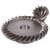 MAE-KR-SPV-3:1-ST - Bevel Gears Made from Steel, Spiral Tooth System, Ratio 3:1, Steel 42CrMo4 / 16MnCr5