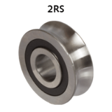 MAE-PL-LFR-RF - Profiled Track Rollers LFR, Stainless, with contacting seals 2RS