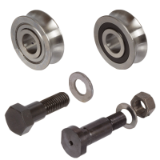 Profiled Track Rollers and Centric / Eccentrics Bolts
