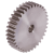 MAE-STZR-M1.5-ON-B15-C45 - Spur Gears Made from Steel C45, without Hub, Module 1.5, Tooth Width 15 mm