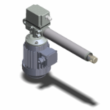 ALI2-F VRS AC - Ballscrew actuator with limit switches - AC motor