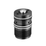 M730B - Screw In Clamping Cylinder, double acting, piston crowned