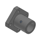 SL-SSTHS, SH-SSTHS, SHD-SSTHS, SL-ATHS, SH-ATHS - Precision Cleaning Shaft Supports - Bracket Shaped - Standard - Drilled Mounting Hole Type - Square Flange