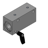 LHSSWC, LHSLWC - Linear Bushing Housing Units with Clamp Levers - Tall Block Double Type