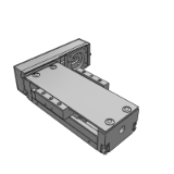 LXR3005C / LXR3005C -(MX, F, B, FB, B-MX) - 一軸アクチュエータ LX30 折り返し カバーありタイプ