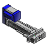 RSDG1__-U, RSDG1__B-U - 単軸ロボット RSDG1 -ロッドタイプ サポートガイド付- モータ折返しタイプ