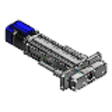 RSDG3__, RSDG3__B - 単軸ロボット RSDG3 -ロッドタイプ サポートガイド付-