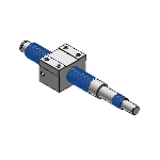 BSBR2005, BSBRK2005, BSBR2010, BSBRK2010 - Rolled Ball Screws - Block Nut Type Shaft Diameter 20