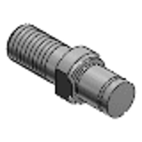 FXDA, PFXDA, SFXDA - 悬臂销-嵌入外螺纹安装·带扣环沟槽型/台阶型