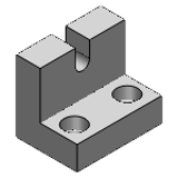 AJLB, AJLBM - 调整螺栓用固定块  高度指定型