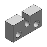 AJSC, AJSCM,  AJSCS - アジャストボルト用ブロック - 標準タイプ