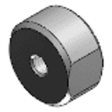 ASTM - Butées rondes, trou taraudé, standard