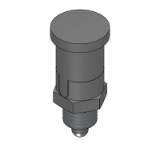 PXRAN,PXRAS,PMXRAN - Indexing Plungers - Aluminum Knob Type - Rest Position Type