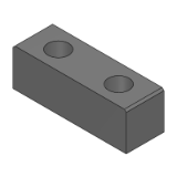 SBKHB, SBKHM, SBKHHM, SBKHS, SBKHA - Stopped Blocks - Straight Type - Drilled Hole Type